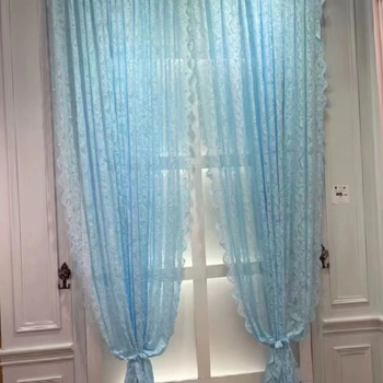 Prabangios karoliukų nėrinių marlės prancūziškos namų tekstilės užuolaidos, užuolaidos miegamajam, storinančioms svetainę, viešbutis, didmeninė prekyba, prieinama kaina