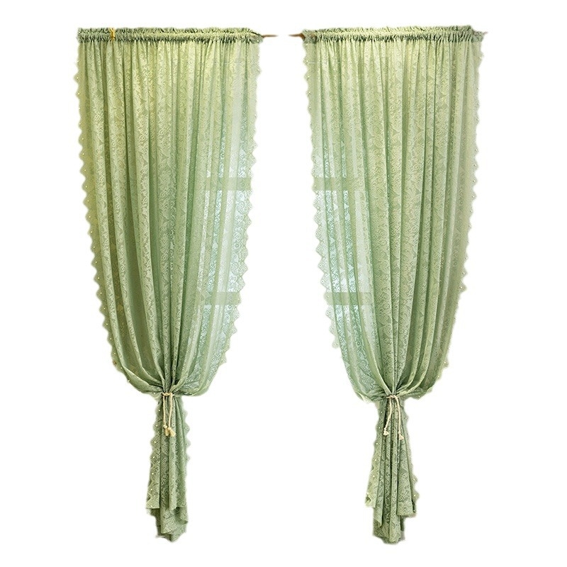 Prabangios karoliukų nėrinių marlės prancūziškos namų tekstilės užuolaidos, užuolaidos miegamajam, storinančioms svetainę, viešbutis, didmeninė prekyba, prieinama kaina