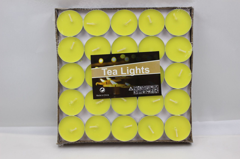 Küünlavabriku partii aroomiteraapia küünal teevaha 1,5-2 tundi 100 väikest küünalt romantiline ettepaneku pihtimus Buddha või