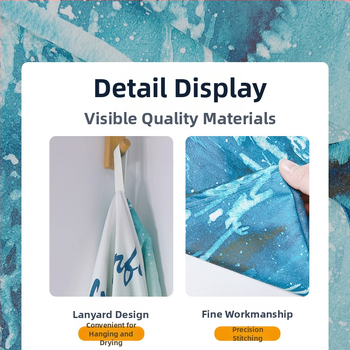 2025 Трансграничен бързосъхнещ халат с цип, кърпа за плуване, преносима палто за преобличане, наметало с качулка, носещо кърпа за плажна баня