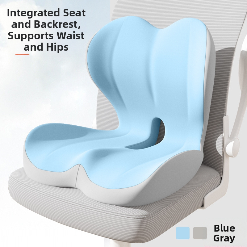 Vientisa sėdynės pagalvėlė ir atlošas iš atminties putų, integruota pagalvėlė, studento biuro kėdės pagalvėlė, juosmens ir sėdmenų pagalvėlė automobiliui