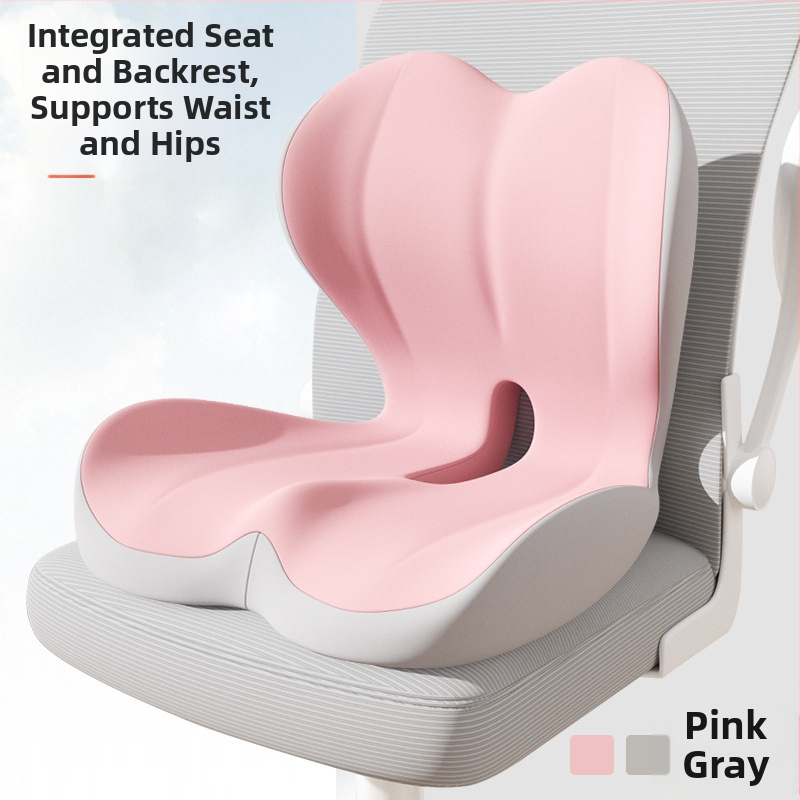 Vientisa sėdynės pagalvėlė ir atlošas iš atminties putų, integruota pagalvėlė, studento biuro kėdės pagalvėlė, juosmens ir sėdmenų pagalvėlė automobiliui