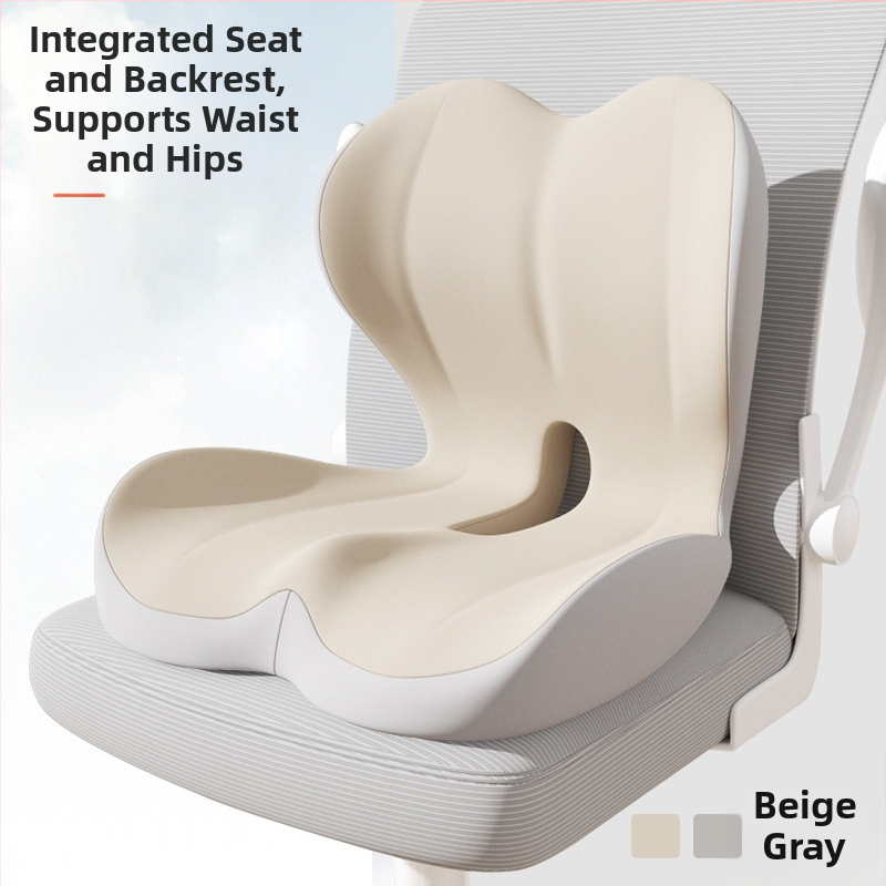 Vientisa sėdynės pagalvėlė ir atlošas iš atminties putų, integruota pagalvėlė, studento biuro kėdės pagalvėlė, juosmens ir sėdmenų pagalvėlė automobiliui