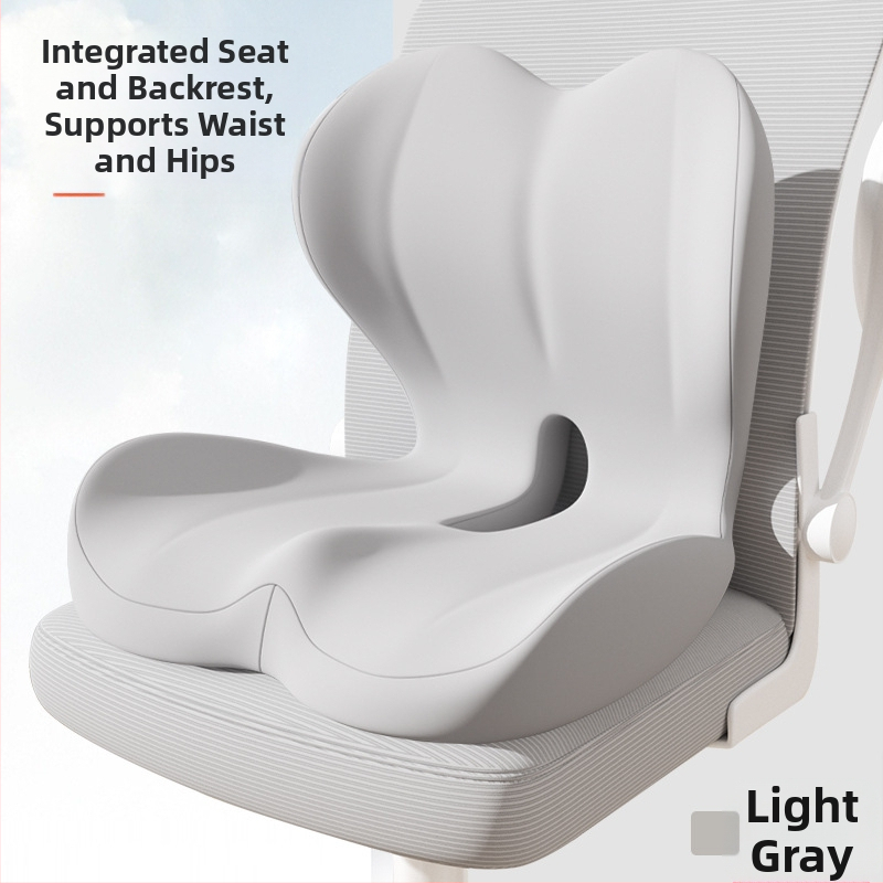 Vientisa sėdynės pagalvėlė ir atlošas iš atminties putų, integruota pagalvėlė, studento biuro kėdės pagalvėlė, juosmens ir sėdmenų pagalvėlė automobiliui