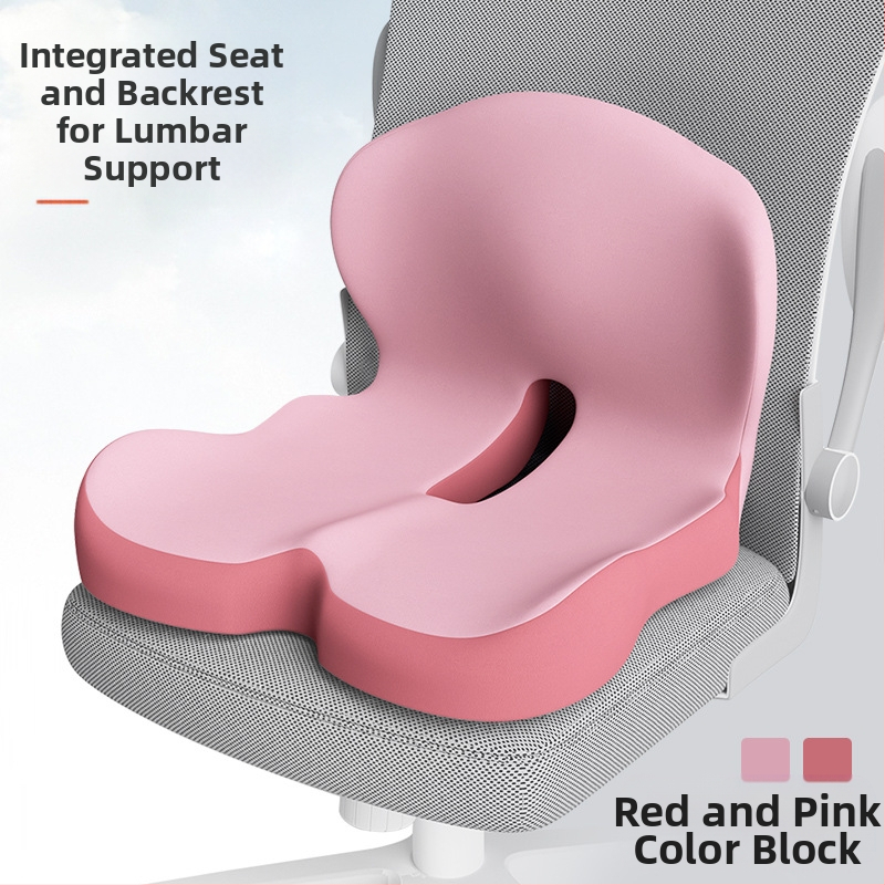 Vientisa sėdynės pagalvėlė ir atlošas iš atminties putų, integruota pagalvėlė, studento biuro kėdės pagalvėlė, juosmens ir sėdmenų pagalvėlė automobiliui