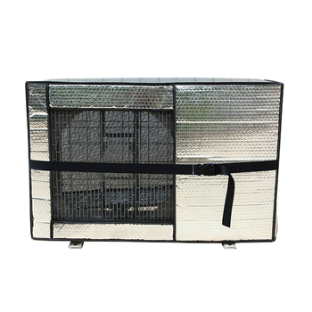 Tarpvalstybinis oro kondicionieriaus išorinio gaubto eksportas, atsparus vandeniui, apsaugantis nuo saulės, šilumos izoliacija, aliuminio folijos batai, netinka oro kondicionieriaus kambario palto gamyklos tiesioginiams pardavimams