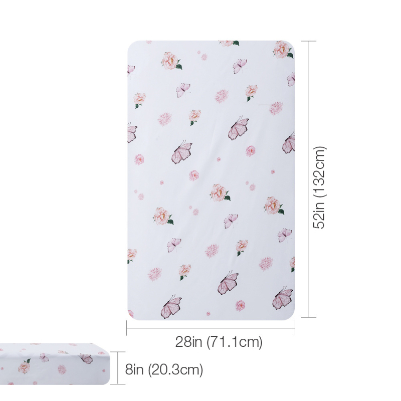 Sandėlyje yra karštai parduodama tarpvalstybinė spausdinta lovelės kepuraitė, šlifuota audinio paklodė kūdikio čiužinio užvalkalui, naujagimio „Four Seasons“ paklodė.