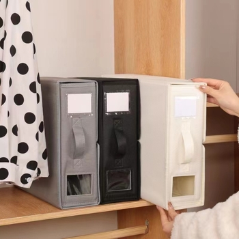 „Amazon“ sandėliavimo dėžė, patalynė, keturių dalių sandėliavimo dėžė, sulankstoma Oksfordo audinio langas, didelės talpos sandėliavimo dėžė