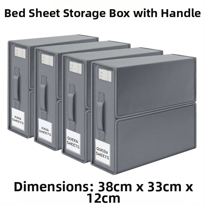 Amazoni hoiukast, voodipesu, neljaosaline hoiukast, kokkupandav Oxfordi riidest aknaga, suure mahutavusega hoiukast