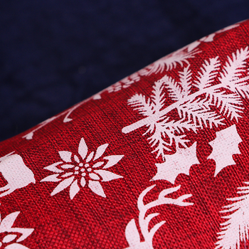 Tarpvalstybinis karšto pardavimo kalėdinis vyno rinkinys dekoratyvinis valgomojo stalas vyno butelis dekoratyvinis spausdintas vyno butelių rinkinys vyno rinkinio papuošalai