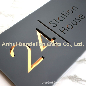 Tarpvalstybinis akrilinis durų ženklas su raginimu, personalizuotas viešbučio nakvynės ir pusryčių langelio tipo privatus kambarys, bendruomenės numerio ženklas