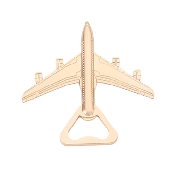 Διασυνοριακό ανοιχτήρι μπουκαλιών Amazon Creative Airplane Γάμος Γενέθλια Πάρτι Μικρό δώρο Ανοιχτήρι μπουκαλιών μπύρας από κράμα ψευδαργύρου
