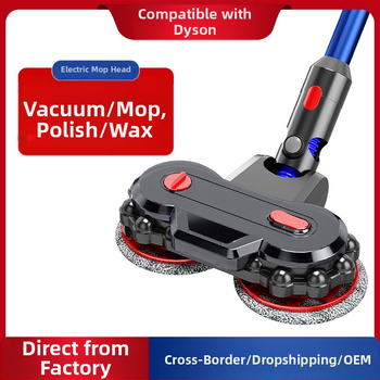 Sobib Dysoni tolmuimeja lisatarvikutele Märg- ja kuivpoleerimine Põrandamopp Imupea Pühkimismopp Integreeritud elektriline mopp