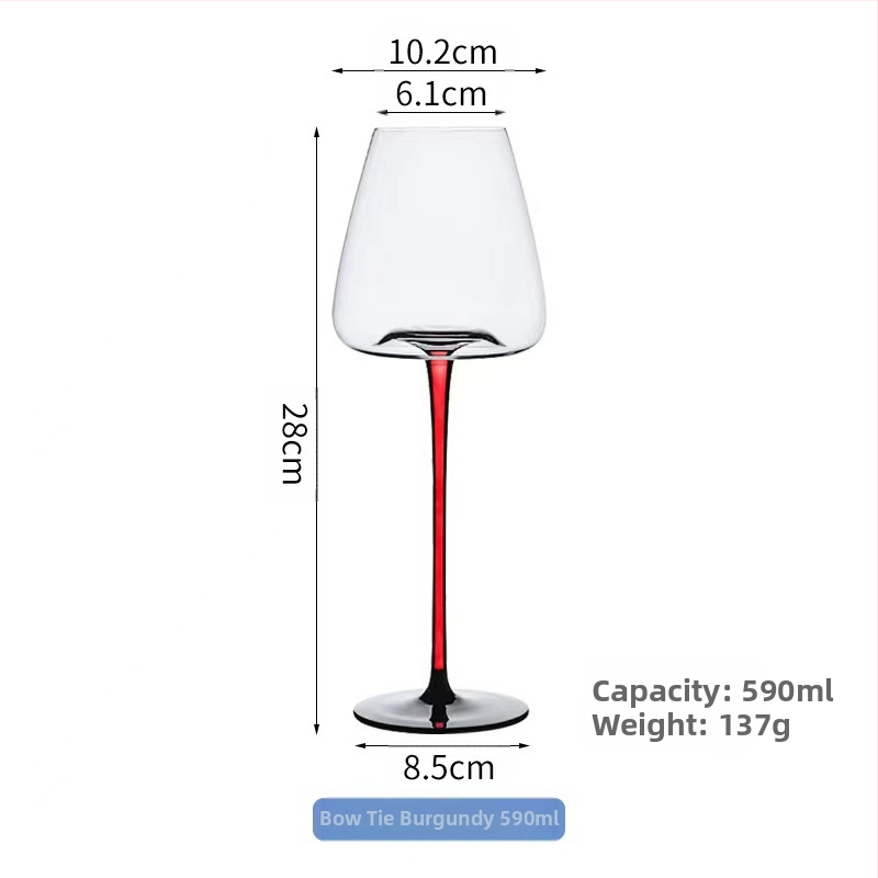 Melna kaklasaite, kristāla sarkanvīna glāze, bordo, liela vēdera mājas komplekts, sarkans stienis, sarkana, augsta, pieejama, grezna, augstas klases krūze