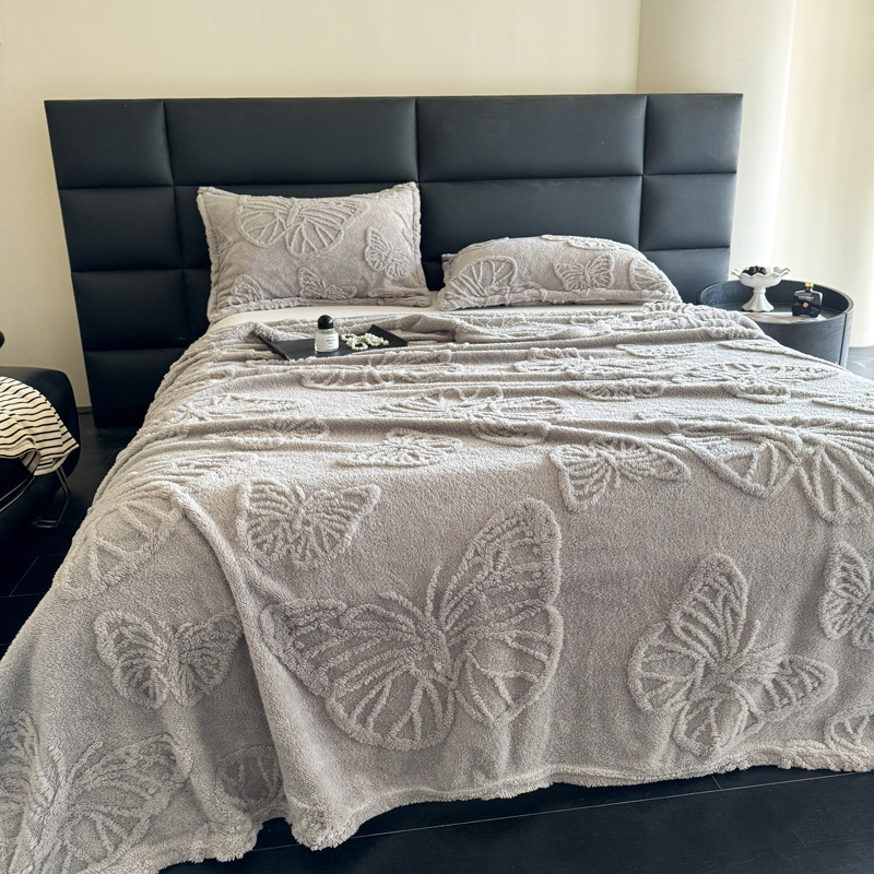 Nauja „Taff Fleece“ vienspalvė antklodė, žakardo daugiafunkcinė drugelių antklodė, madingas dovanų antklodė, vaikiška antklodė, didmeninė prekyba