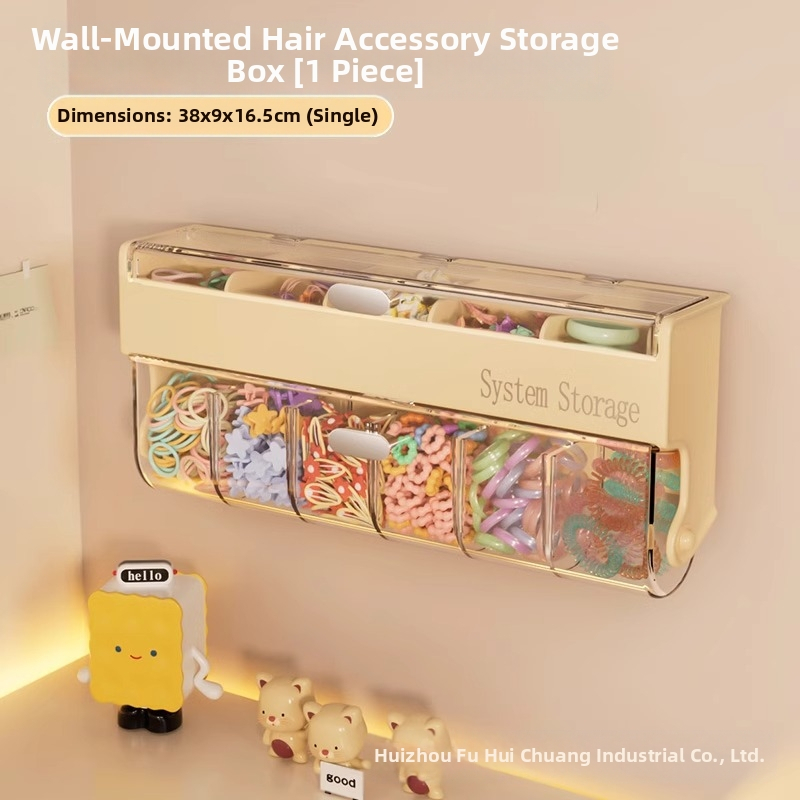Vaikų plaukų aksesuarų laikymo dėžutė, prie sienos tvirtinama plaukų segtukas, kūdikio mergaitės papuošalai, guminė juosta, plaukų juosta, galvos virvė, separatoriaus dėžutė