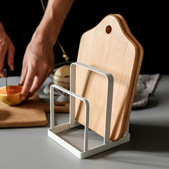 Zhonghuangi loominguline Jaapani stiilis lihtne rauast lauaarvuti riiul köögi lõikelaua riiul nõrutusrest