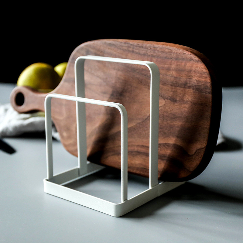 Zhonghuangi loominguline Jaapani stiilis lihtne rauast lauaarvuti riiul köögi lõikelaua riiul nõrutusrest