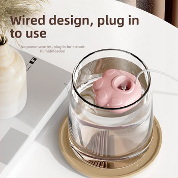 Naujas mini katės letenėlės drėkintuvas purkštuvas nutildo aromaterapijos nešiojamas puodelio drėkintuvas mineralinio vandens butelių purkštuvas