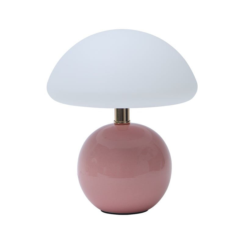 Grybų formos stalinė lempa, kreminio stiliaus, akių apsauga, miegamojo naktinė lempa, paprasta, moderni, šilta, berniukų ir mergaičių kambario atmosfera, maža nakties lempa