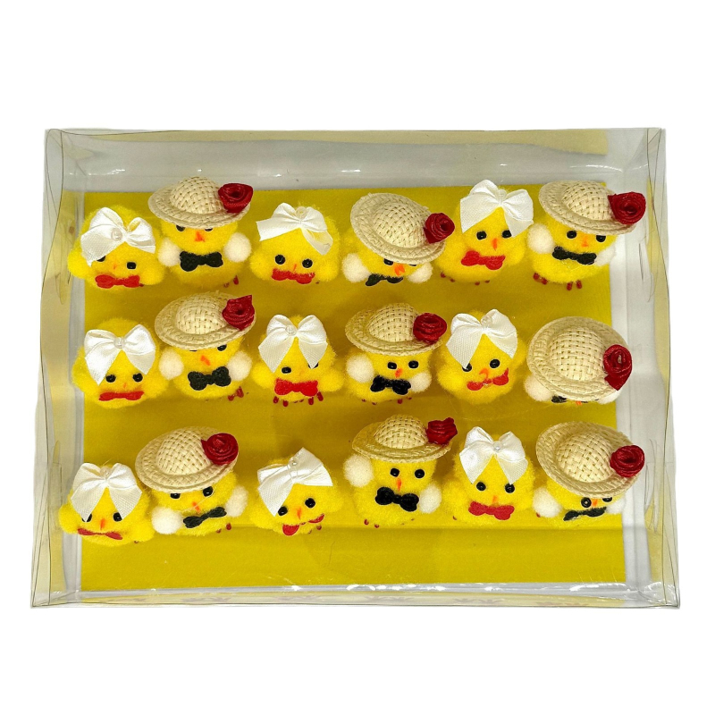 на склад Великденска сватбена рокля за пилета Чифт пилета Великденски памучни пилета Великденска украса Детски играчки