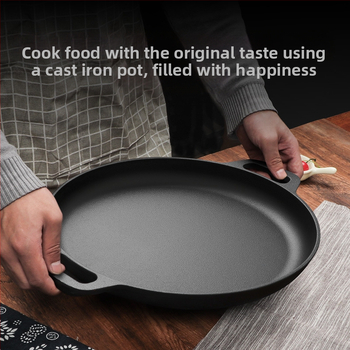 Ketaus keptuvė blynų keptuvė lazdelėmis buitinė neprideganti keptuvė blynams vaisių įrankis dujinė viryklė universali