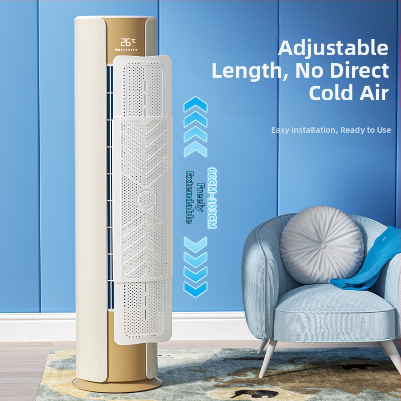 F Нов продукт Jieyang Qifeng Вертикален климатик за предно стъкло Три в едно Анти-директен издухване Бременни жени Предно стъкло Шкаф Въздушен отвор