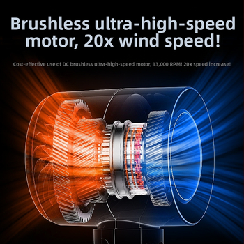 100 greičių N68 nešiojamasis ventiliatorius su USB, mini nešiojamas, įkraunamas turbininis, mažas, stalinis, mažas, elektrinis, įkraunamas
