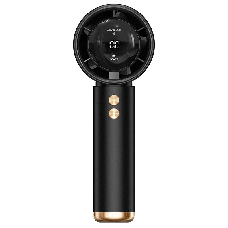 100 greičių N68 nešiojamasis ventiliatorius su USB, mini nešiojamas, įkraunamas turbininis, mažas, stalinis, mažas, elektrinis, įkraunamas