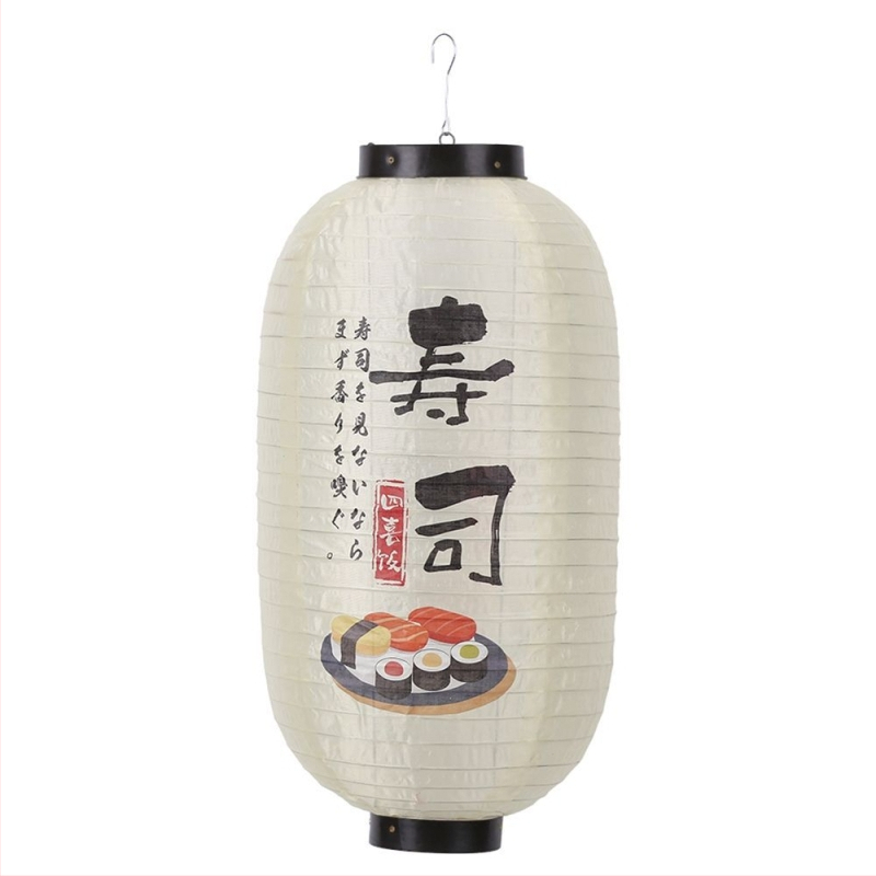 Jaapani ja Korea stiilis laternad, kokkupandavad harjatud laternad, sushi köök, Izakaya restoran, Jaapani stiilis naiste dekoratiivsed talvise melonikujulised lühtrilaternad