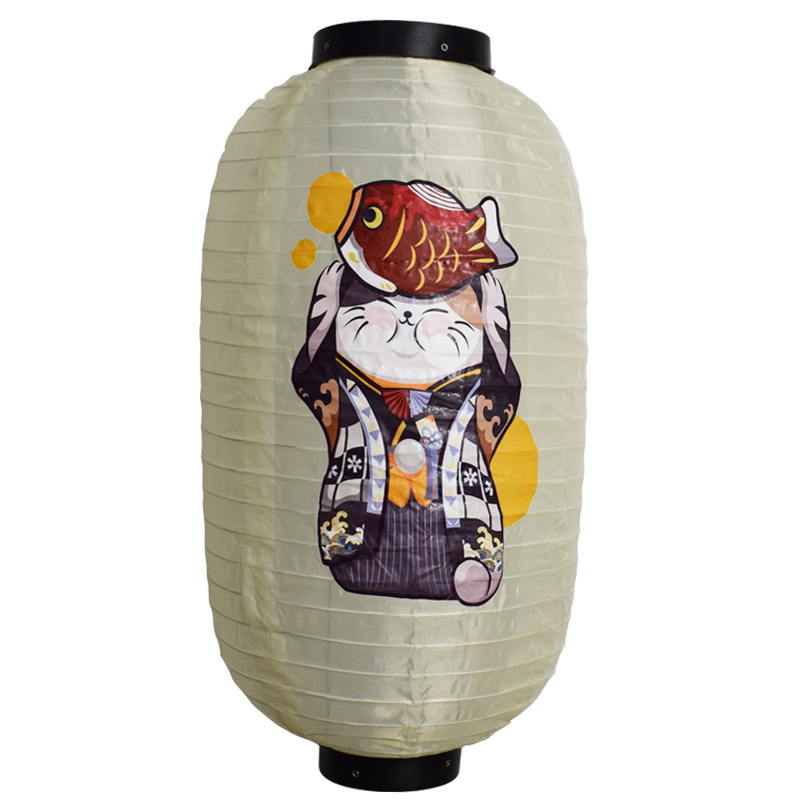 Jaapani ja Korea stiilis laternad, kokkupandavad harjatud laternad, sushi köök, Izakaya restoran, Jaapani stiilis naiste dekoratiivsed talvise melonikujulised lühtrilaternad