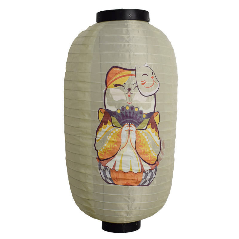 Jaapani ja Korea stiilis laternad, kokkupandavad harjatud laternad, sushi köök, Izakaya restoran, Jaapani stiilis naiste dekoratiivsed talvise melonikujulised lühtrilaternad