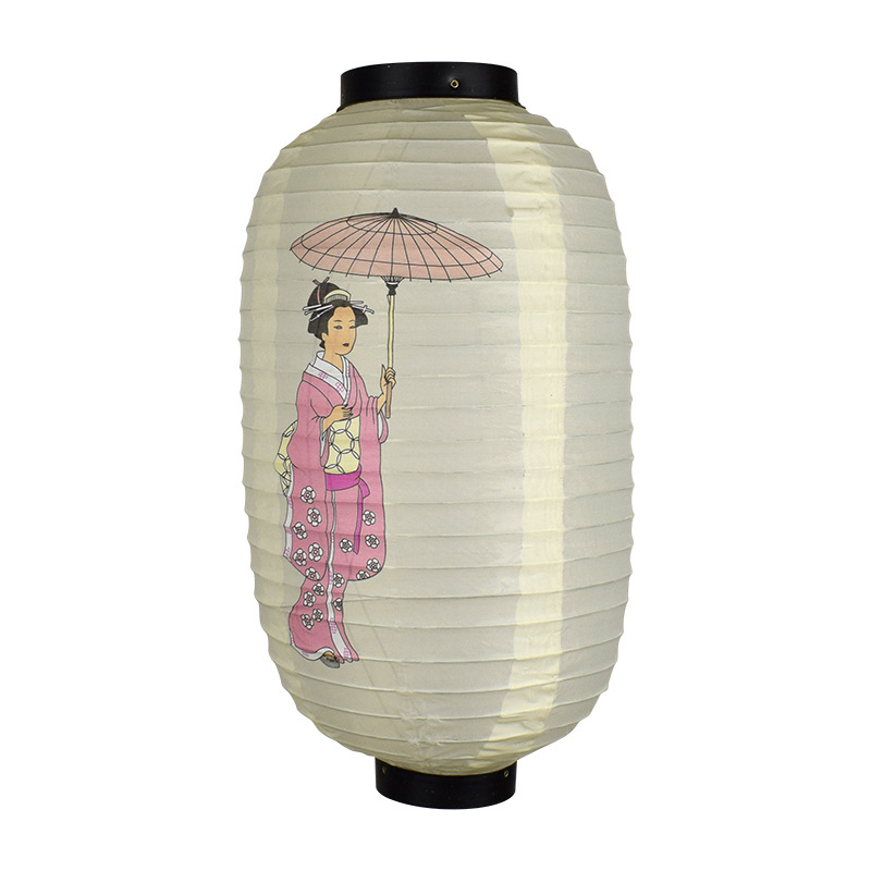 Jaapani ja Korea stiilis laternad, kokkupandavad harjatud laternad, sushi köök, Izakaya restoran, Jaapani stiilis naiste dekoratiivsed talvise melonikujulised lühtrilaternad