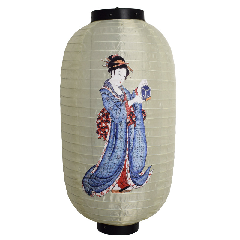 Jaapani ja Korea stiilis laternad, kokkupandavad harjatud laternad, sushi köök, Izakaya restoran, Jaapani stiilis naiste dekoratiivsed talvise melonikujulised lühtrilaternad