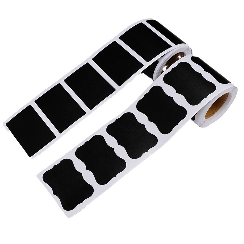 Sandėlyje „Amazon AliExpress“ didmeninės pakuotės rašoma lentos lipduko etiketė namams, virtuvei, vandeniui atsparus žymėjimo lipdukas