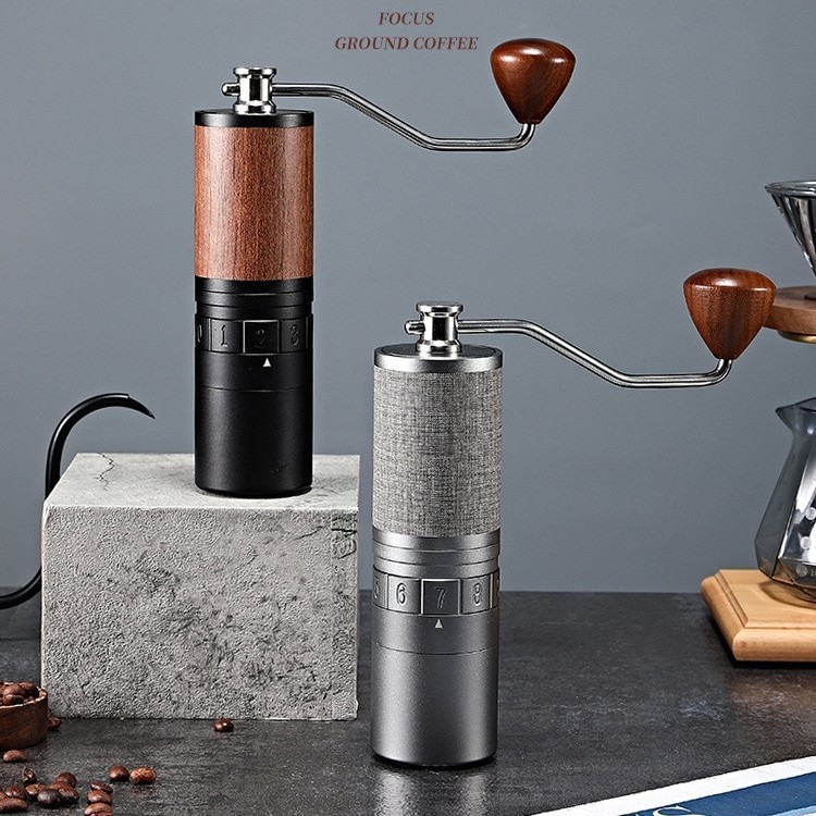 Χειροκίνητος μύλος καφέ Χειροκίνητος μύλος καφέ Μύλος καφέ σε κόκκους Διασυνοριακός μύλος εξωτερικής ρύθμισης Μικρός εξωτερικός χονδρικός