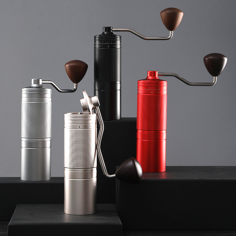 Χειροκίνητος μύλος καφέ Χειροκίνητος μύλος καφέ Μύλος καφέ σε κόκκους Διασυνοριακός μύλος εξωτερικής ρύθμισης Μικρός εξωτερικός χονδρικός