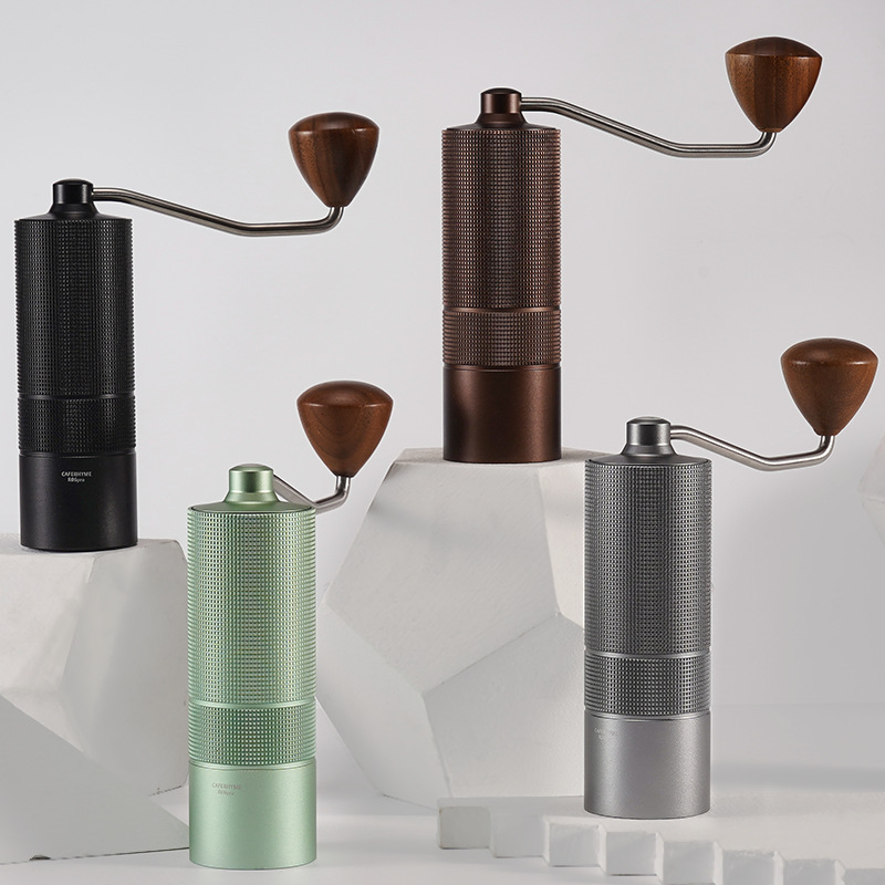 Χειροκίνητος μύλος καφέ Χειροκίνητος μύλος καφέ Μύλος καφέ σε κόκκους Διασυνοριακός μύλος εξωτερικής ρύθμισης Μικρός εξωτερικός χονδρικός
