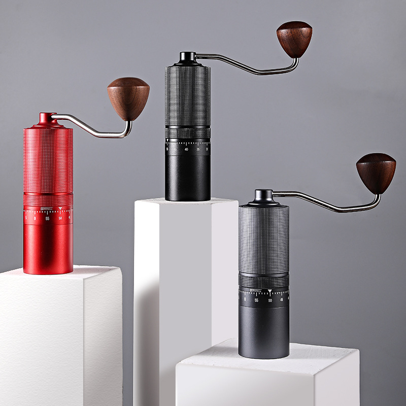 Χειροκίνητος μύλος καφέ Χειροκίνητος μύλος καφέ Μύλος καφέ σε κόκκους Διασυνοριακός μύλος εξωτερικής ρύθμισης Μικρός εξωτερικός χονδρικός