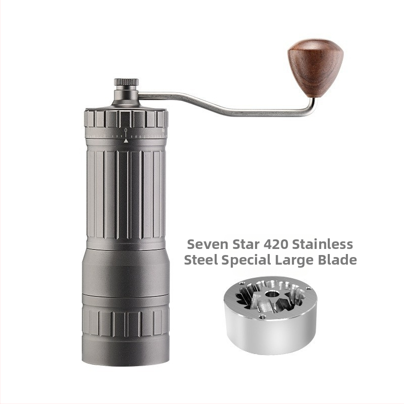 Χειροκίνητος μύλος καφέ Χειροκίνητος μύλος καφέ Μύλος καφέ σε κόκκους Διασυνοριακός μύλος εξωτερικής ρύθμισης Μικρός εξωτερικός χονδρικός