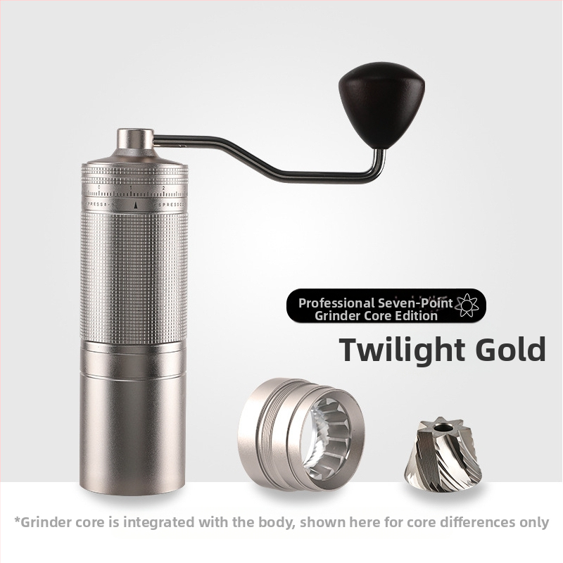 Χειροκίνητος μύλος καφέ Χειροκίνητος μύλος καφέ Μύλος καφέ σε κόκκους Διασυνοριακός μύλος εξωτερικής ρύθμισης Μικρός εξωτερικός χονδρικός