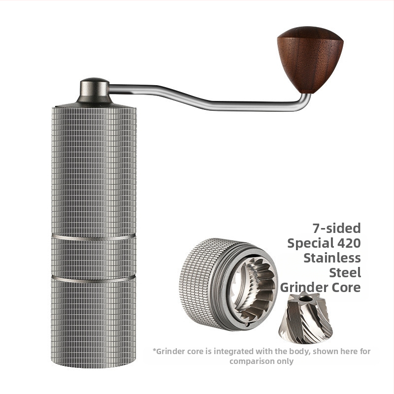 Χειροκίνητος μύλος καφέ Χειροκίνητος μύλος καφέ Μύλος καφέ σε κόκκους Διασυνοριακός μύλος εξωτερικής ρύθμισης Μικρός εξωτερικός χονδρικός