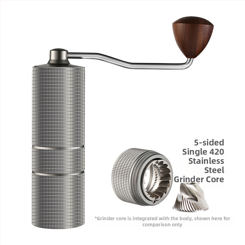 Χειροκίνητος μύλος καφέ Χειροκίνητος μύλος καφέ Μύλος καφέ σε κόκκους Διασυνοριακός μύλος εξωτερικής ρύθμισης Μικρός εξωτερικός χονδρικός