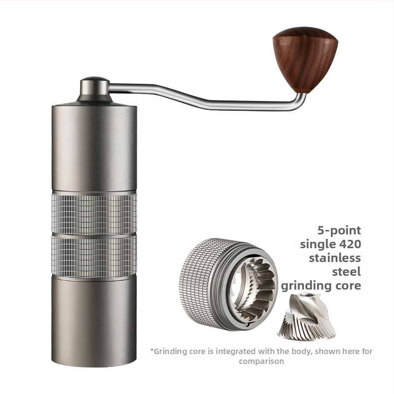 Χειροκίνητος μύλος καφέ Χειροκίνητος μύλος καφέ Μύλος καφέ σε κόκκους Διασυνοριακός μύλος εξωτερικής ρύθμισης Μικρός εξωτερικός χονδρικός