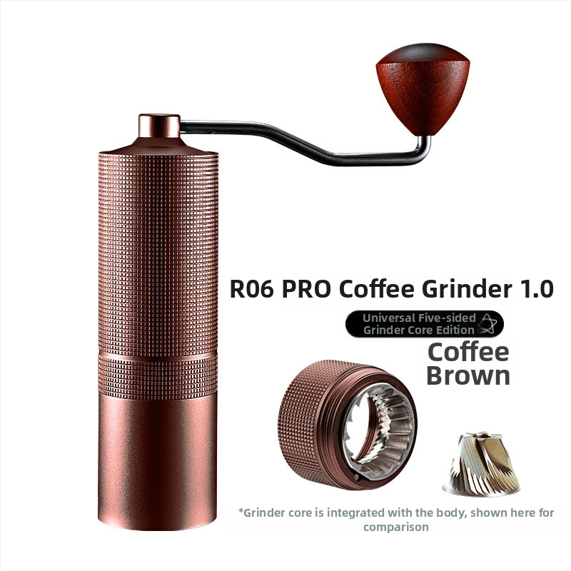 Χειροκίνητος μύλος καφέ Χειροκίνητος μύλος καφέ Μύλος καφέ σε κόκκους Διασυνοριακός μύλος εξωτερικής ρύθμισης Μικρός εξωτερικός χονδρικός