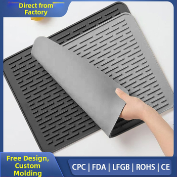 Silikona plīts paklājiņš, notekas paklājiņš, sauss paklājiņš, izolācijas paklājiņš, mikroviļņu krāsns paklājiņš, pārrobežu virtuves karstumizturīgs kafijas paklājiņš, ēdamgalds