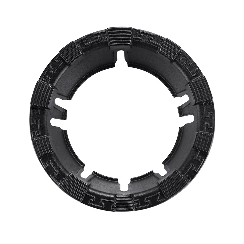 Malmist tuulekindel kate majapidamises kasutatavatele gaasipliitidele, energiasäästlik tulerõngas, äsja täiustatud kaheksahambuline libisemisvastane kronstein