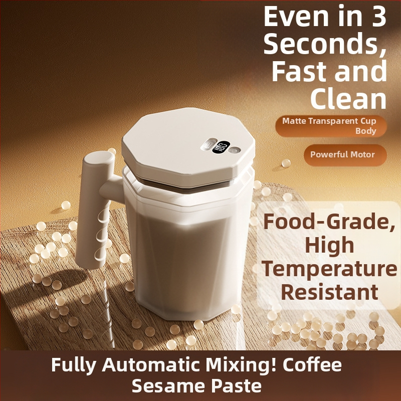 Uus Shake Cup elektriline automaatne segamiskruus ühe nupuga segamiseks kohvipiimapulbri toidukvaliteediga laisk veekruus piiriülene