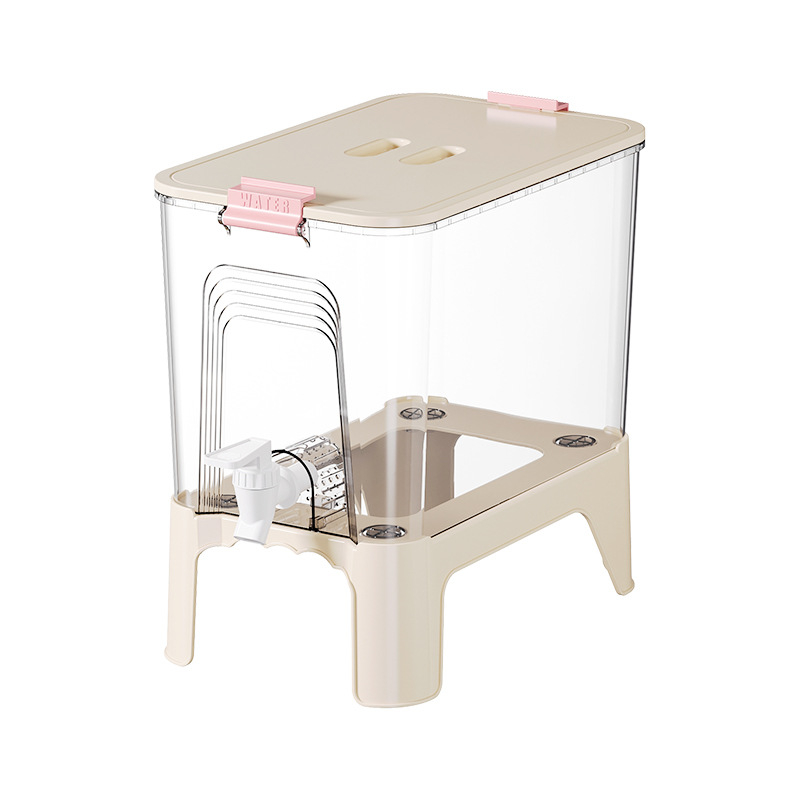 Dvigubas drakono galvos šalto vandens virdulys, buitinis gėrimų statinės formos su čiaupu, didelės talpos vasarinis šalto vandens virdulys, citrinų arbatos sulčių šalto vandens virdulys