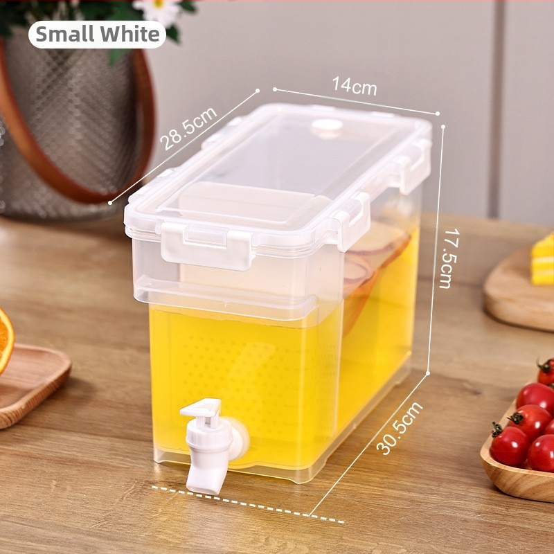 Dvigubas drakono galvos šalto vandens virdulys, buitinis gėrimų statinės formos su čiaupu, didelės talpos vasarinis šalto vandens virdulys, citrinų arbatos sulčių šalto vandens virdulys